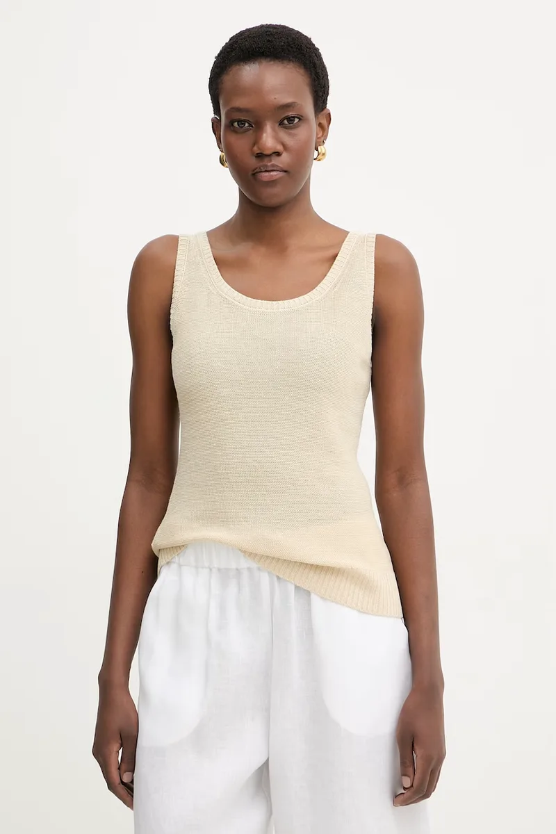 MM by Max Mara τοπ Γυναικείο λινό BRAVA