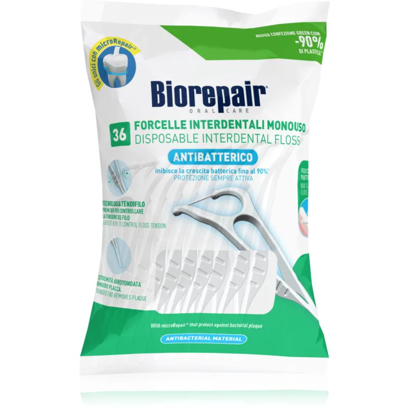Biorepair Oral Care Pro συγκρατητήρας οδοντικού νήματος μιας χρήσης 36 τμχ