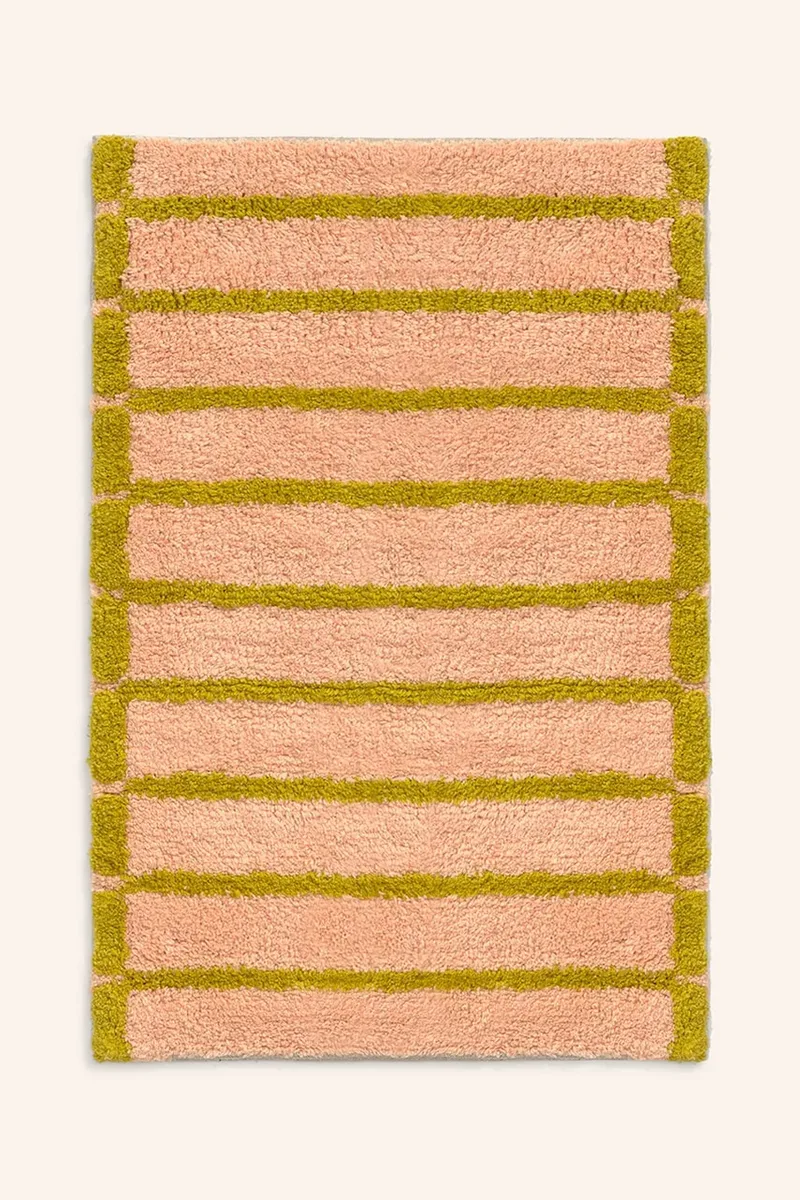 Βαμβακερό χαλάκι μπάνιου Calma House 50 x 70 cm