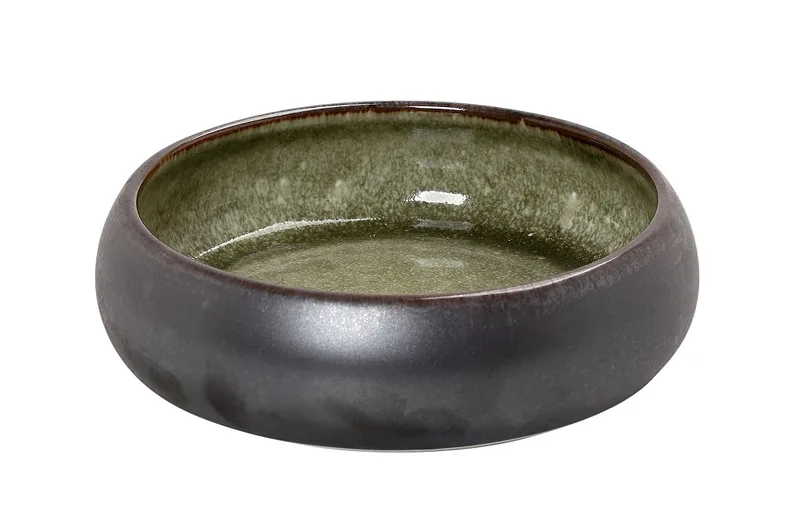 Μπωλ Σερβιρίσματος Stoneware Pebble ESPIEL 19,5x5,5εκ. GMT108 (Χρώμα: Καφέ, Υλικό: Stoneware) - ESPIEL - GMT108