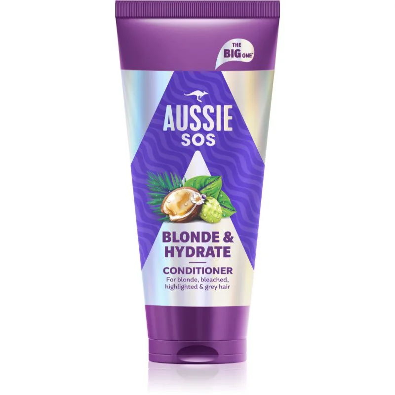 Aussie SOS Blonde & Hydrate ενυδατικό μαλακτικό για ξανθά μαλλιά 350 ml