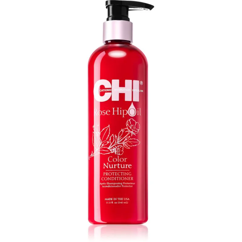 CHI Rose Hip Oil Conditioner κοντίσιονερ για βαμμένα μαλλιά 340 ml