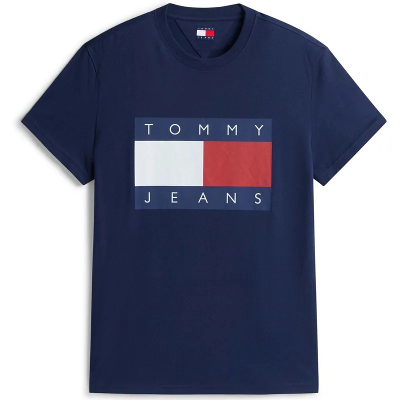 T-shirt με κοντά μανίκια Tommy Jeans Tjm Reg Big Flag Ss