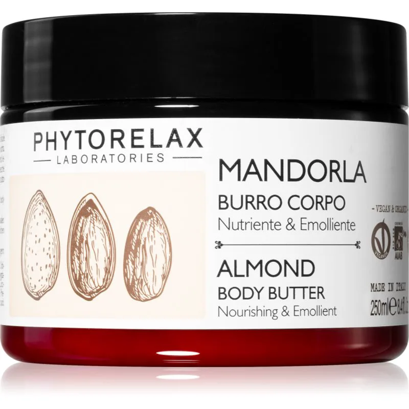 Phytorelax Laboratories Almond θρεπτικό βούτηρο για το σώμα 250 ml