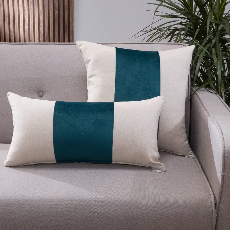 Μαξιλαροθήκη Linus 13 Teoran 30x60cm με γέμιση