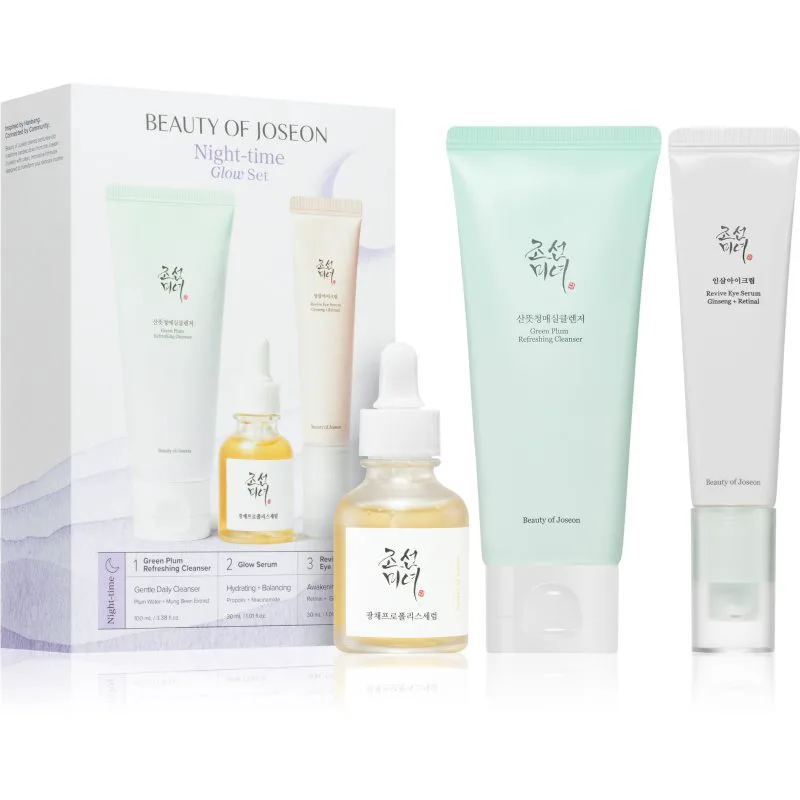 Beauty of Joseon Nightime Glow Set σετ δώρου για τέλεια επιδερμίδα