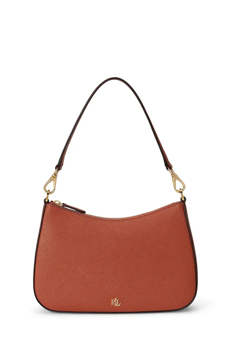 Lauren Ralph Lauren τσάντα hobo γυναικεία δερμάτινη