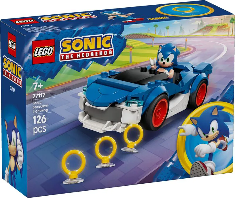 LEGO® Sonic The Hedgehog Sonic: Speedster Lightning (77117)