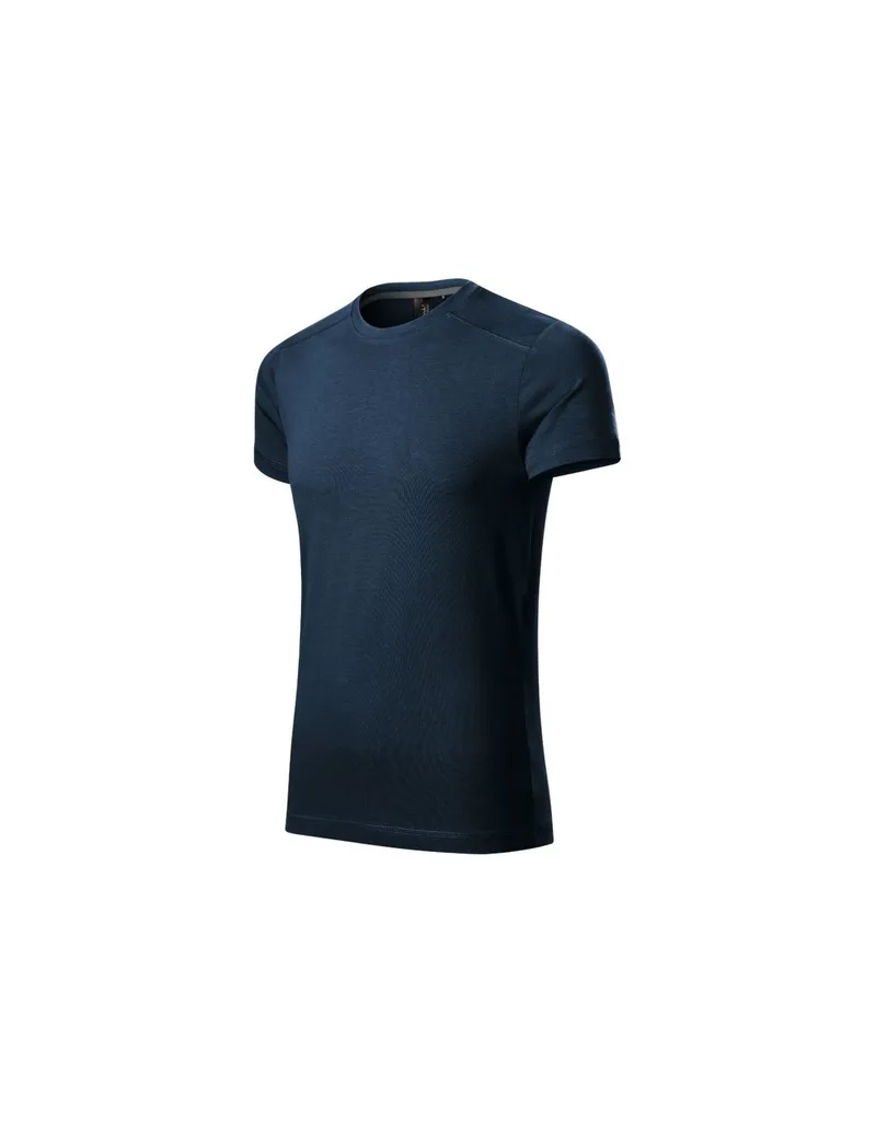 Malfini Ανδρικό Διαφημιστικό T-shirt Κοντομάνικο σε Navy Μπλε Χρώμα MLI-15002