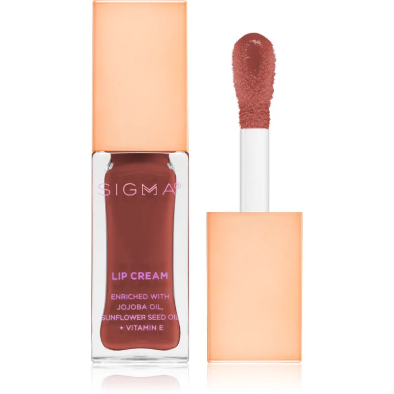 Sigma Beauty Lip Cream μακράς διαρκείας ρευστό κραγιόν απόχρωση Dapper 5,1 γρ