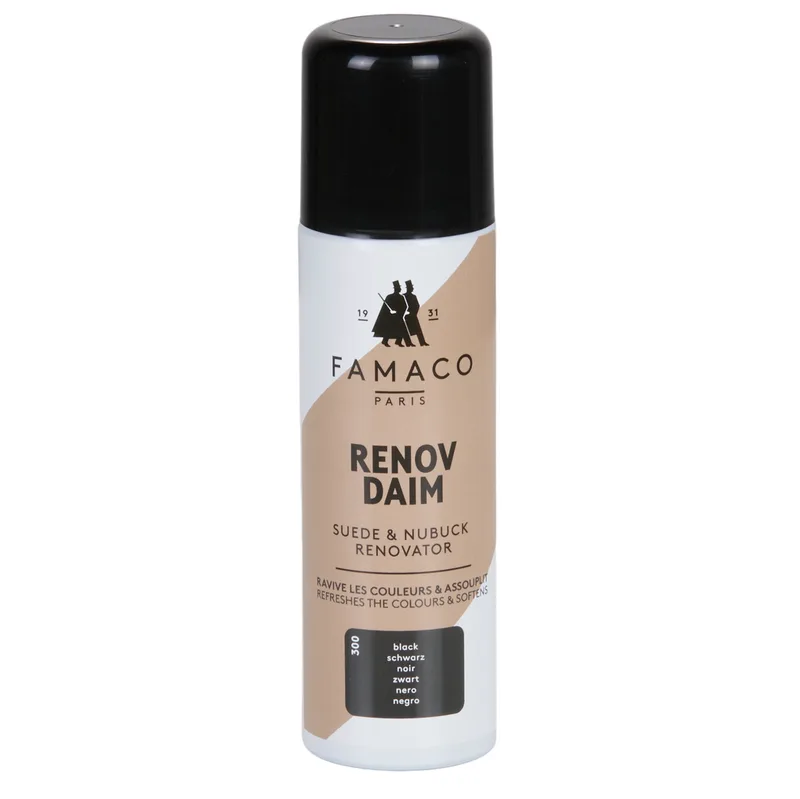 Φροντίδα Famaco Aérosol "Rénovateur Daim" noir 250 ml