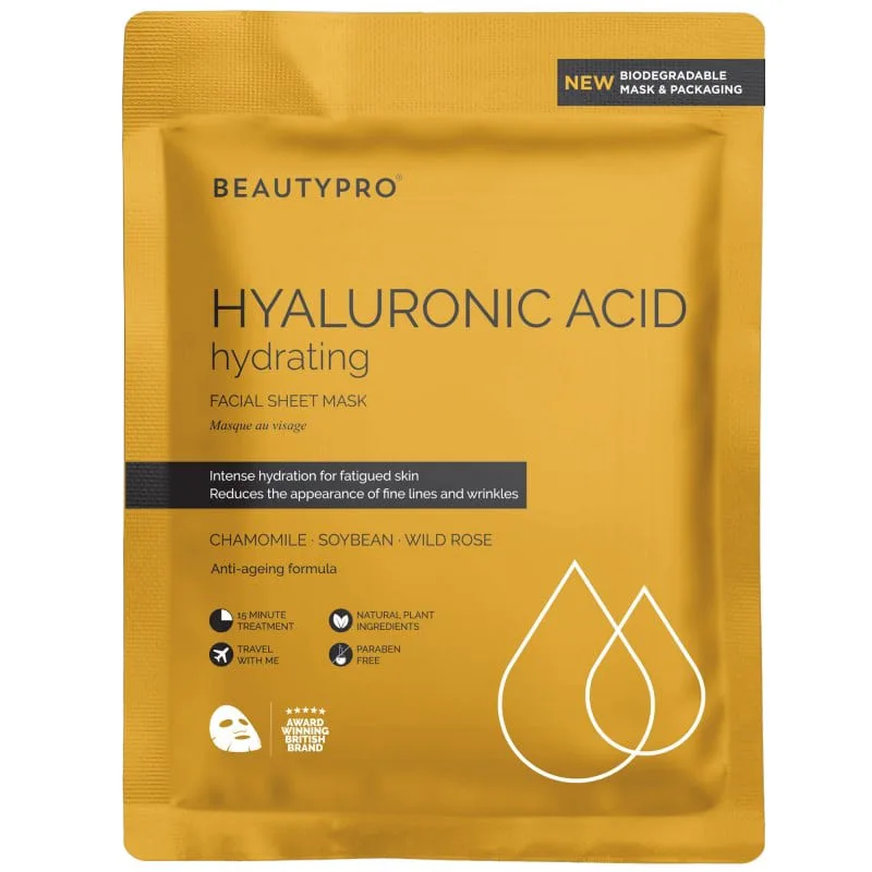 Hyaluronic Acid Hydrating Facial Sheet Mask
