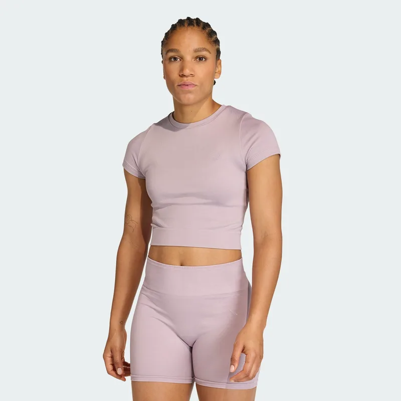 adidas Workout Essentials Knit Baby Γυναικείο T-Shirt (9000274495_74606)