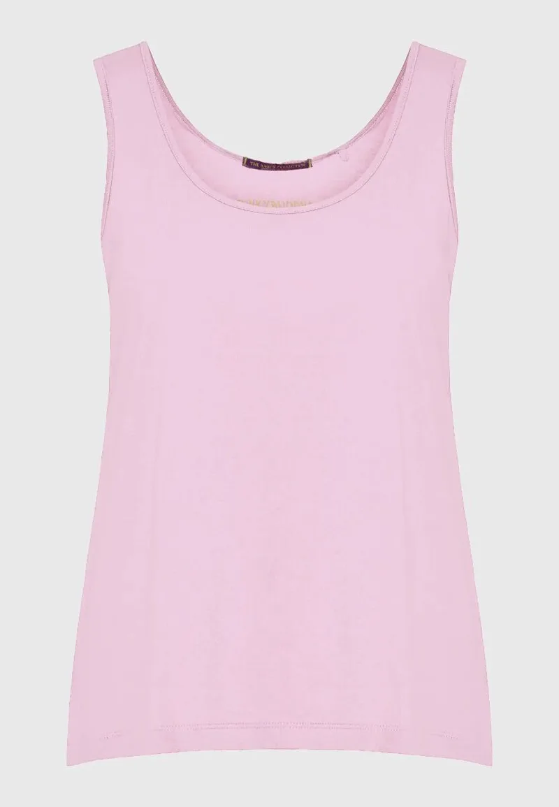 Funky Buddha Γυναικείο Tank Top FBL011-105-04 Ρόζ