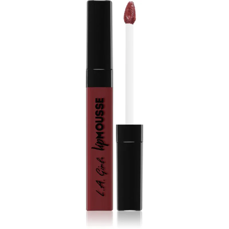L.A. Girl Cosmetics Lip Mousse κρεμώδες κραγιόν απόχρωση Lowkey 6 ml