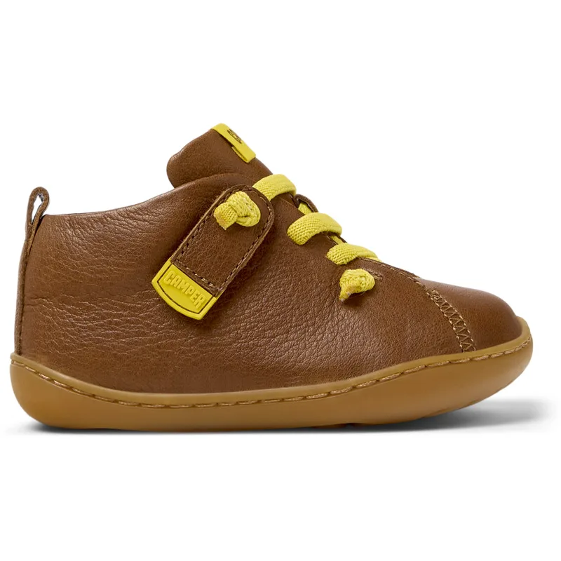 CAMPER Peu - Smart casual παπουτσια Για Firstwalkers - Καφέ, Μέγεθος 26, Smooth leather