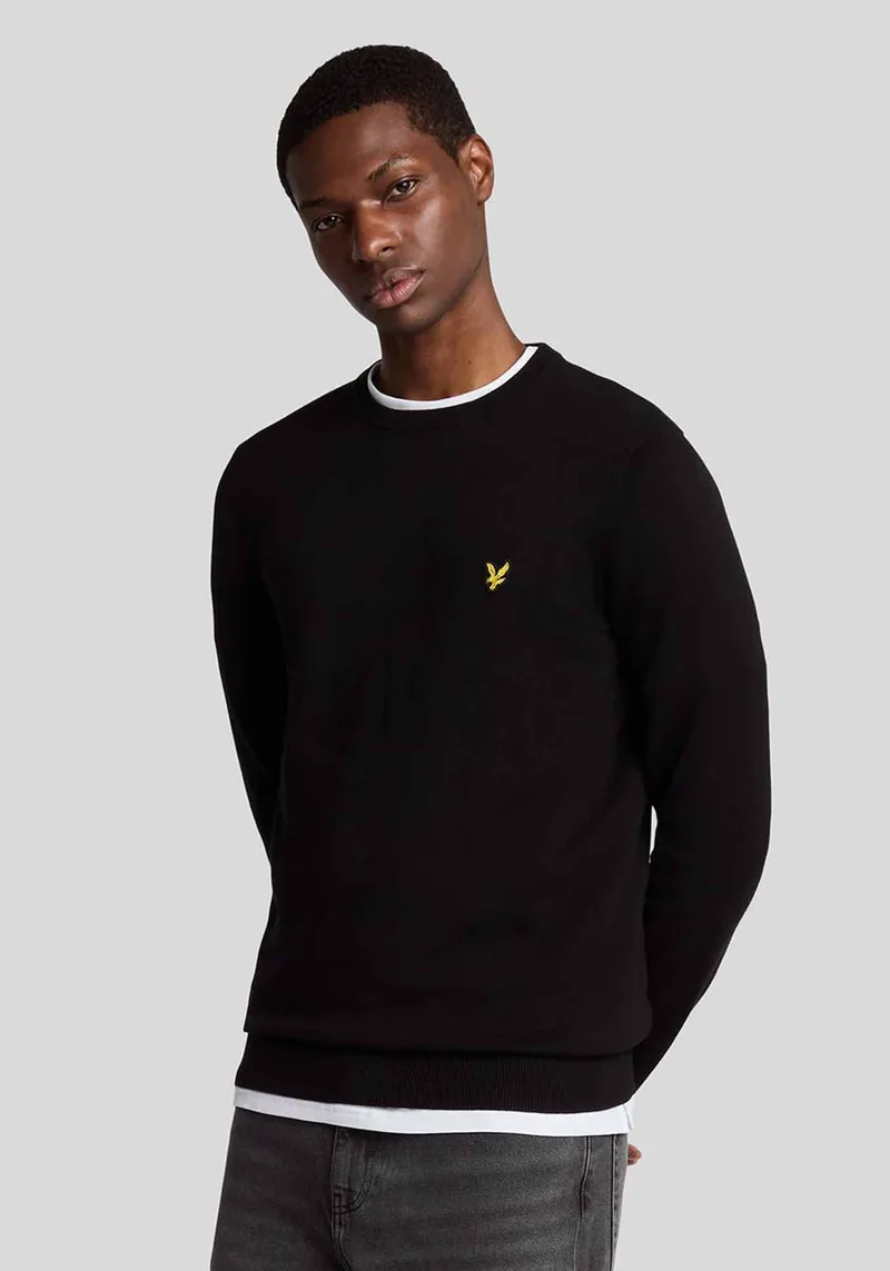 Lyle & Scott Hoodie της σειράς Sweat - KN2136V Z865 Jet Black
