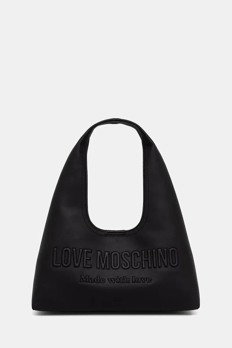 Love Moschino τσάντα hobo γυναικεία από απομίμηση δέρματος