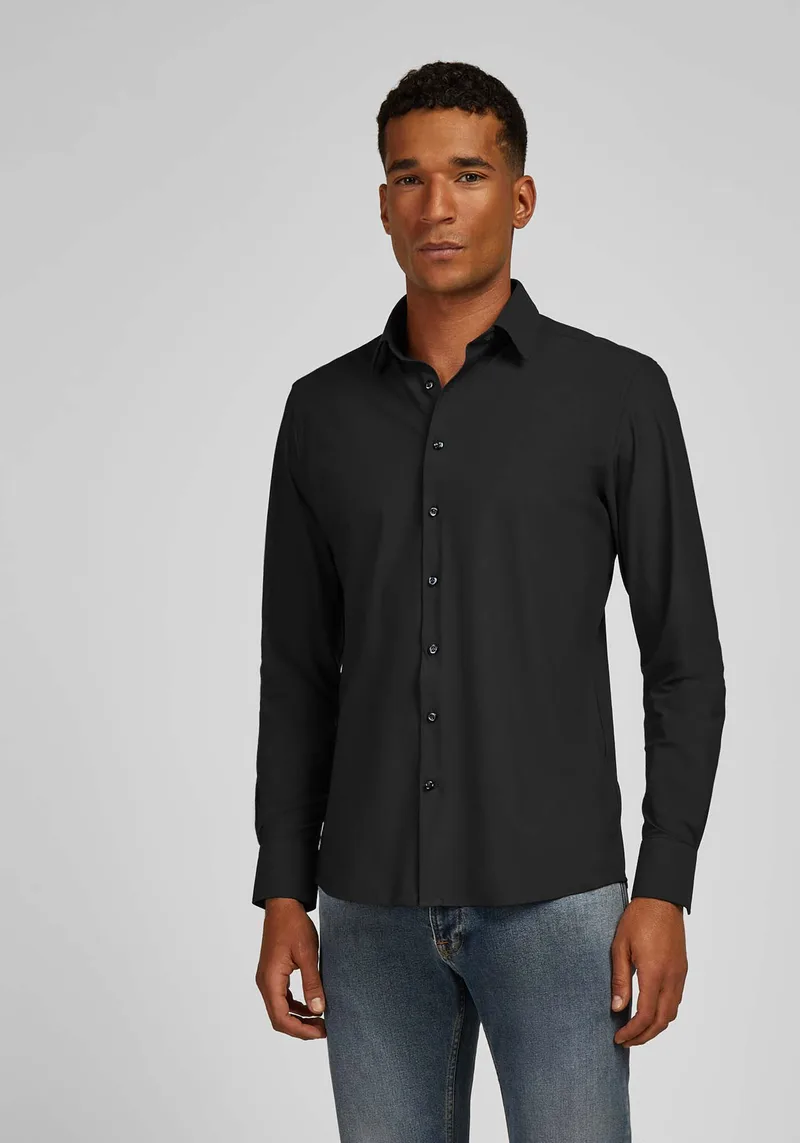 Daniel Hechter Πουκάμισο της σειράς Dress - 60109 152545 990 Black