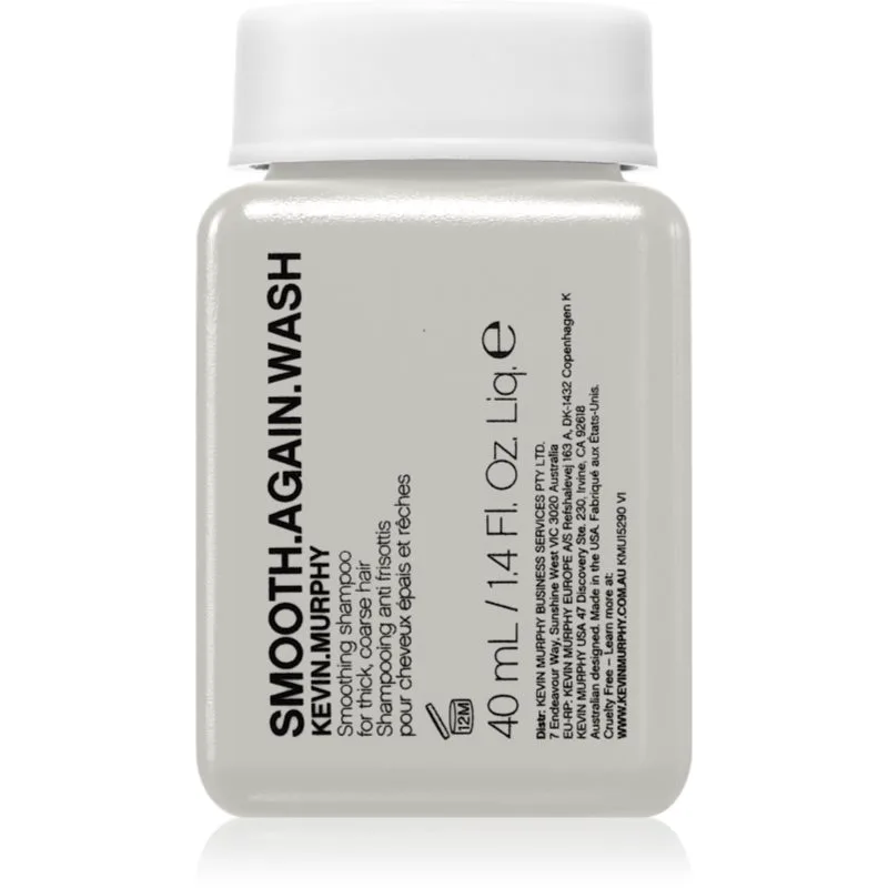 Kevin Murphy Smooth Again Wash απαλυντικό σαμπουάν για δυνατά και ατίθασα μαλλιά 40 ml