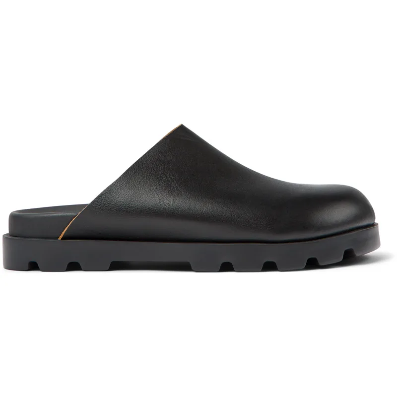 CAMPER Brutus Sandal - Clogs Για Γυναικεία - Μαύρο, Μέγεθος 35, Smooth leather