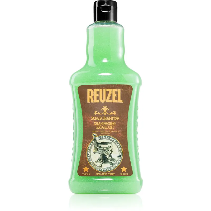 Reuzel Hair Scrub Shampoo καθαριστικό σαμπουάν για τα μαλλιά για άντρες 1000 ml
