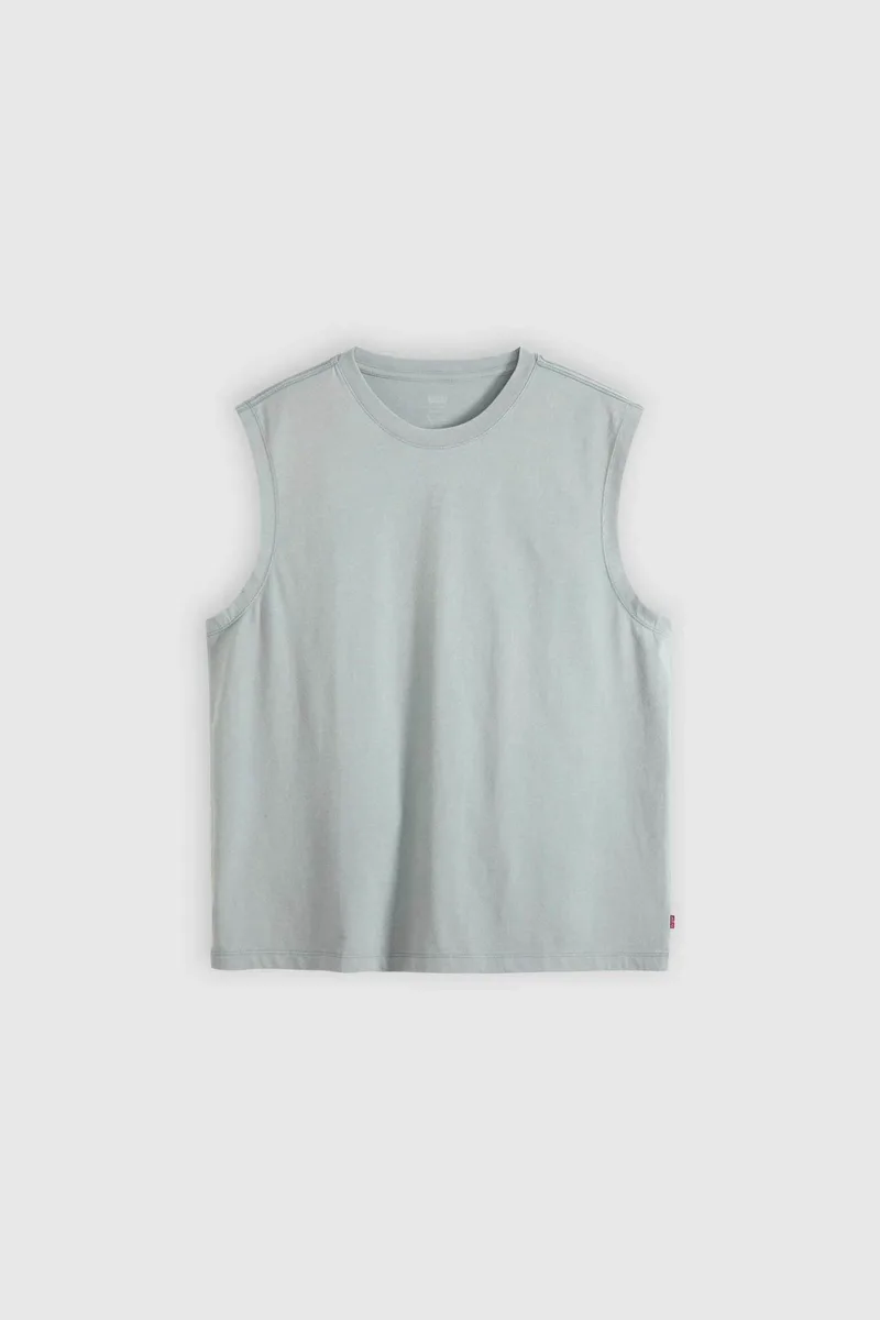 Levi's® ανδρική αμάνικη μπλούζα Relaxed Fit "Muscle" - 004V10003 Γκρι Γαλάζιο