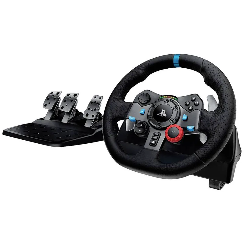 Logitech Volante + Pedaliera G29 PS5/PS4/PC