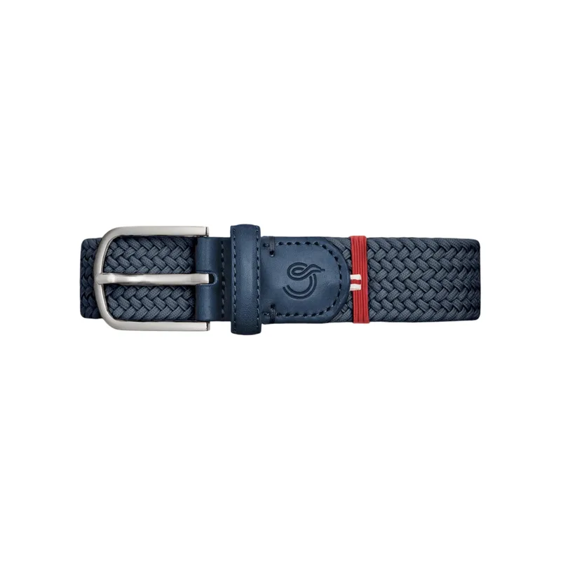 La Boucle Ανδρική Ζώνη Πλεκτή Gstaad B10-100180 Odyssey Grey
