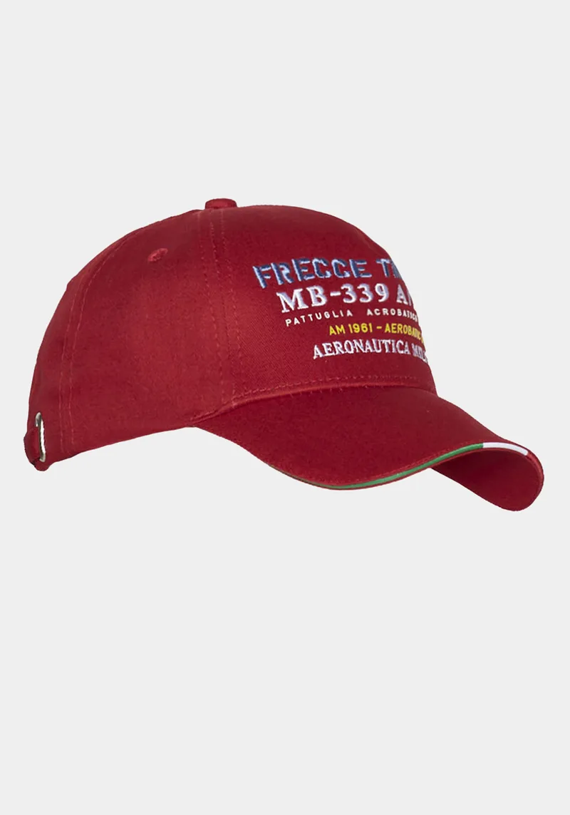 Aeronautica Militare Baseball Καπέλο της σειράς Baseball - HA1130 19299 Κόκκινο
