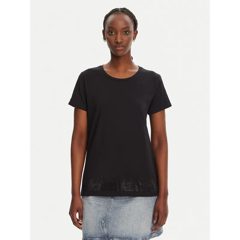 Liu Jo Sport T-Shirt TA5180 JS923 Μαύρο Regular Fit