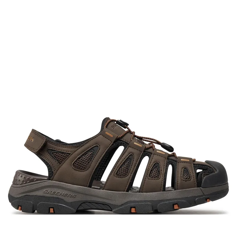 Σανδάλια Skechers Tresmen-Outseen 204111/CHOC Καφέ