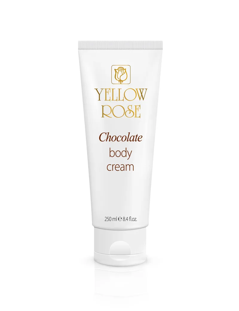 Yellow Rose Chocolate Body Cream (250ml)