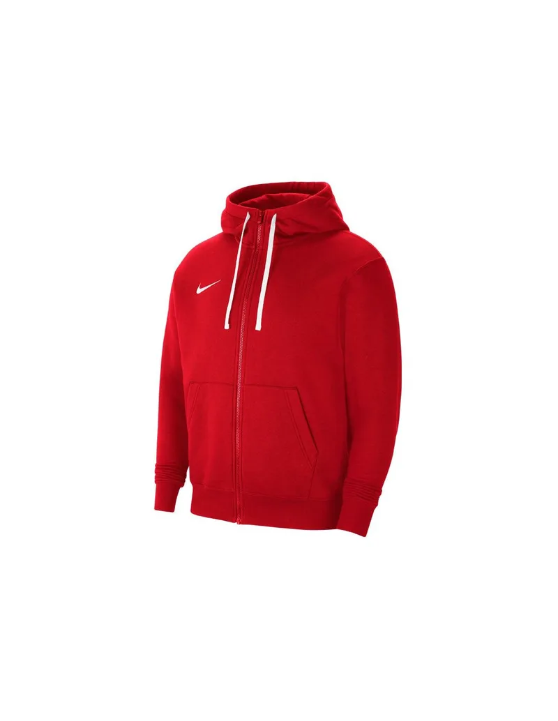 Nike Park 20 Ανδρική Φούτερ Ζακέτα με Κουκούλα και Τσέπες Κόκκινη CW6887-657