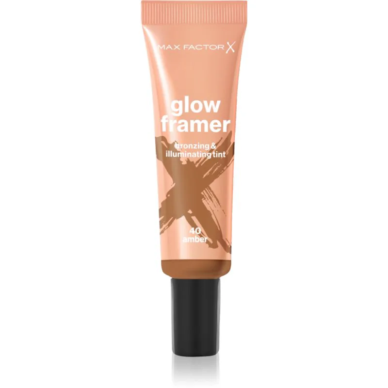 Max Factor Miracle Pure Glow Framer fluid μπρονζαρίσματος απόχρωση 40 Amber 30 ml