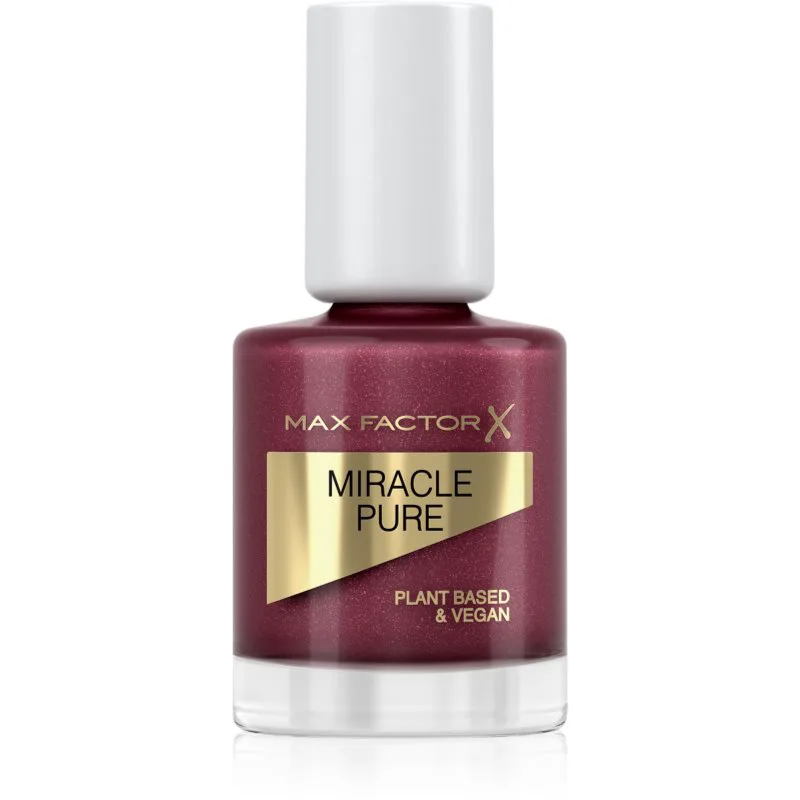 Max Factor Miracle Pure βερνίκι νυχιών μακράς διαρκείας απόχρωση 373 Regal Garnet 12 ml