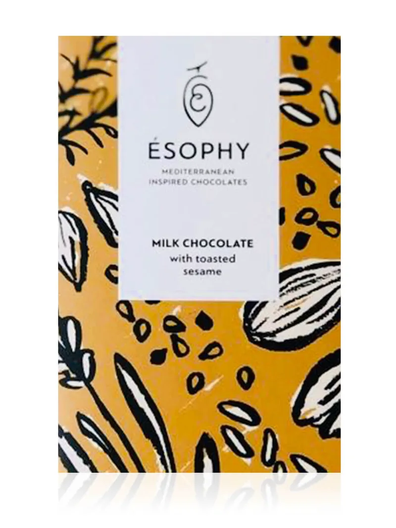 Σοκολάτα γάλακτος με σουσάμι "Ésophy" 50g>