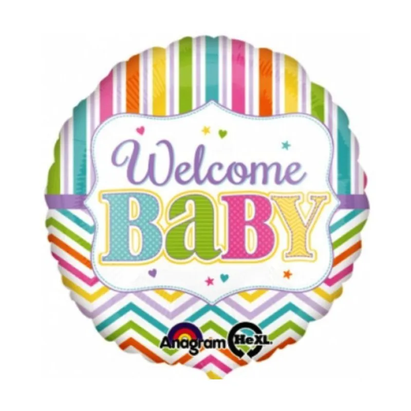 Μπαλόνι Γέννησης Welcome Baby 2