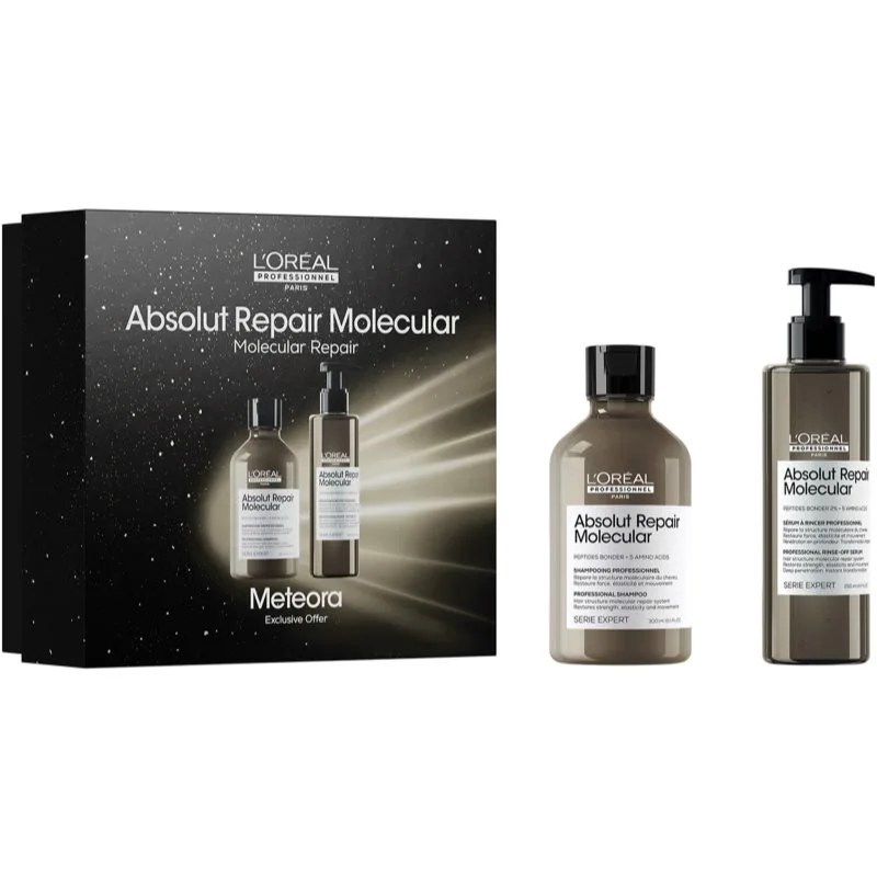 L’Oréal Professionnel Serie Expert Absolut Repair Molecular σετ δώρου για κατεστραμμένα μαλλιά