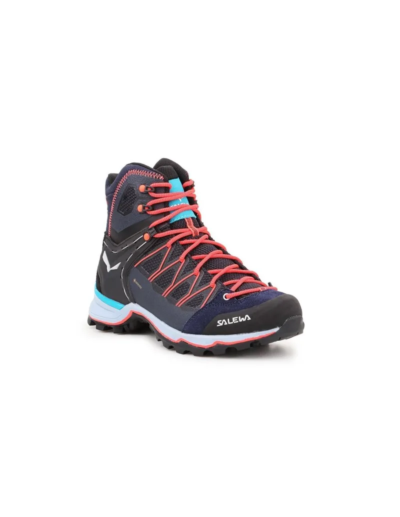 Salewa MTN Trainer Mid GTX 61360-3989 Γυναικεία Ορειβατικά Μποτάκια Αδιάβροχα με Μεμβράνη Gore-Tex Πολύχρωμα
