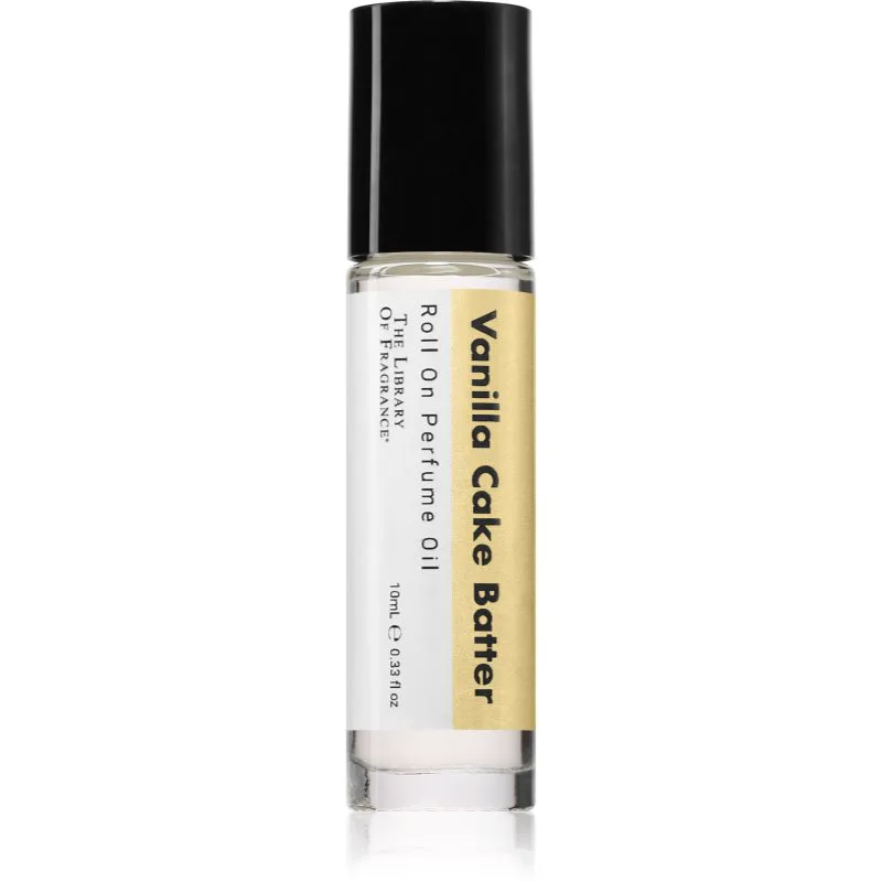 The Library of Fragrance Vanilla Cake Batter λάδι για το σώμα roll - on unisex 10 ml