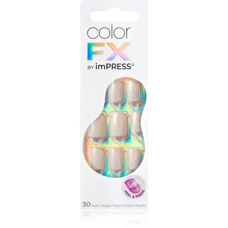 KISS Color FX im Press Ψεύτικα νύχια αυτοκόλλητα Rebel 30 τμχ