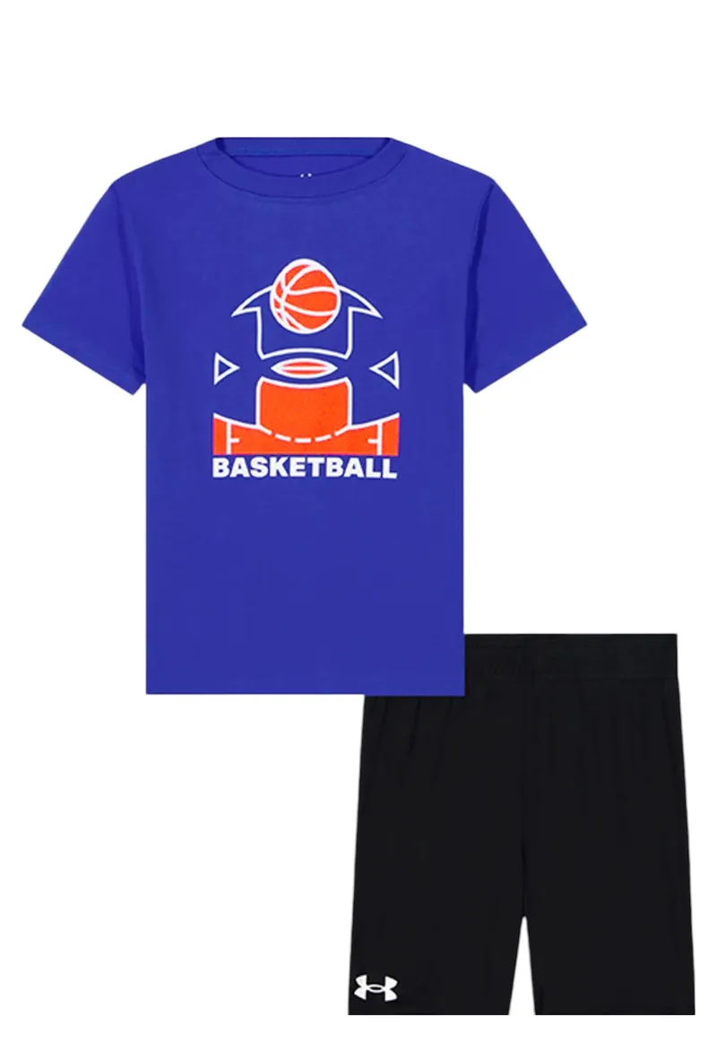 Αθλητικό Σετ Under Armour Basketball SS UASII1PE-404 Αγόρι