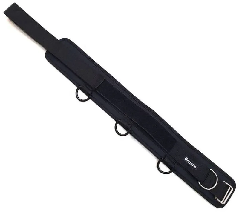 ΖΩΝΗ ΑΝΤΙΣΤΑΣΗΣ OPTIMUM POWER BELT ΜΑΥΡΗ (68-110 CM)