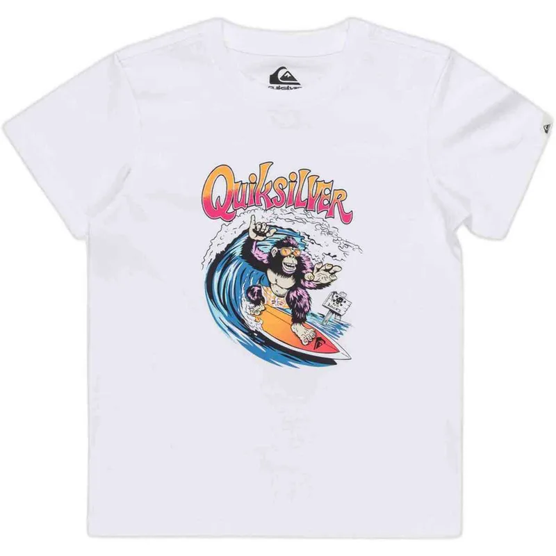 T-shirt με κοντά μανίκια Quiksilver EQKZT03562-WBB0