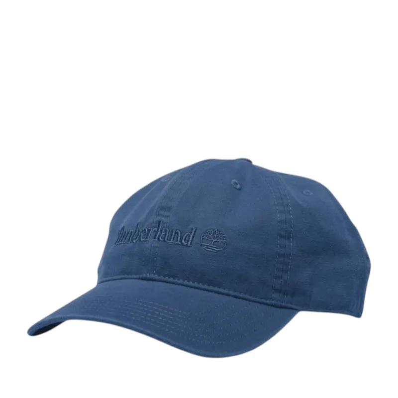 Ανδρικό Καπέλο Timberland Cooper Hill Cotton Canvas Baseball Cap TB0A65QX288 Μπλε
