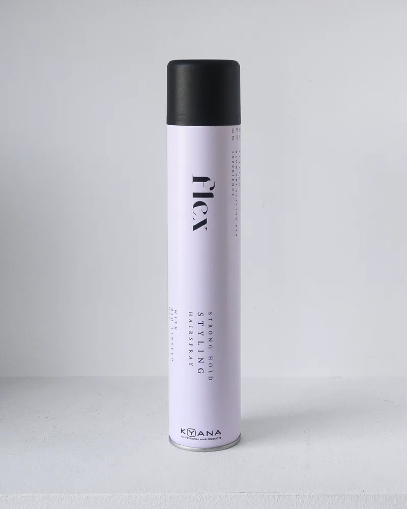 HAIRSPRAY FLEX STRONG HOLD 500ml BLOW DRY & STYLING EVOZEN
