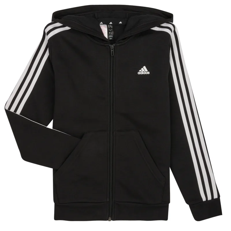 T-shirt με κουκούλα adidas 3S FL FZ HOOD