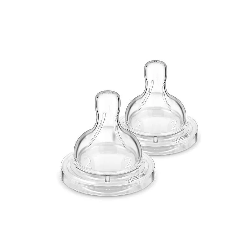 Anti-colic teats Avent Slow Flow 1m 2 Pieces