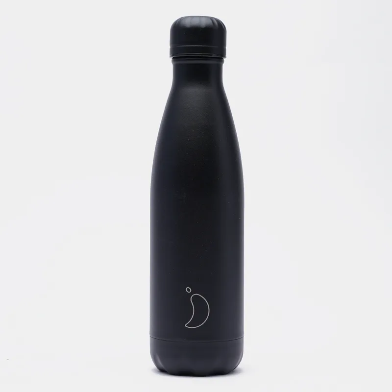 Chilly's All Black Original Μπουκάλι Θερμός 500ml (9000021673_19487)